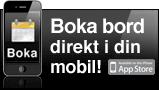Boka bord på din iPhone Boka bord på din iPhone