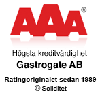 Gastrogate soliditet AAA Gastrogate soliditet AAA