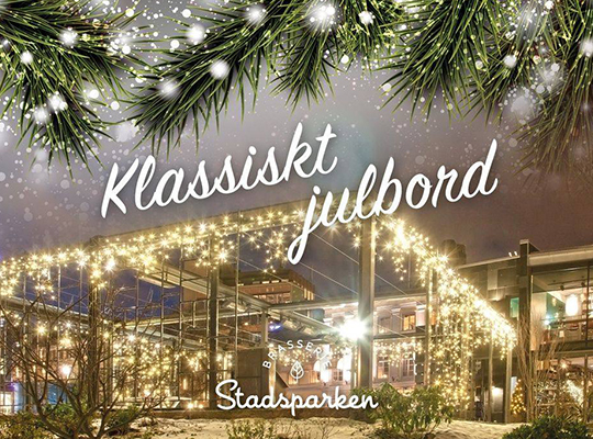 Boka julbord på Brasserie Stadsparken i Västerås Julbord på Brasserie Stadsparken i Västerås