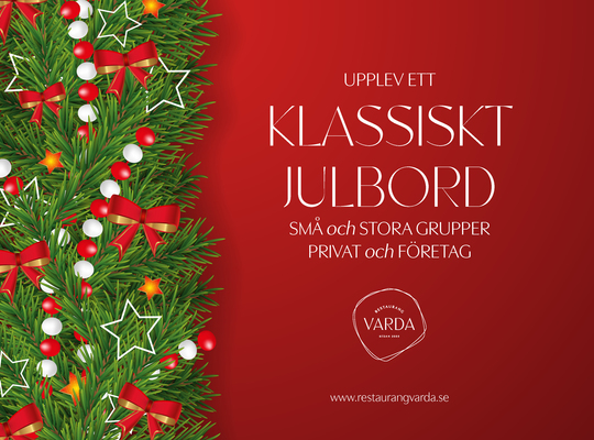 Julbord på Restaurang Varda i Västerås