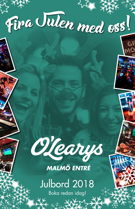 Boka julbord på O´Learys Entré i Malmö Julbord på O´Learys Entré i Malmö