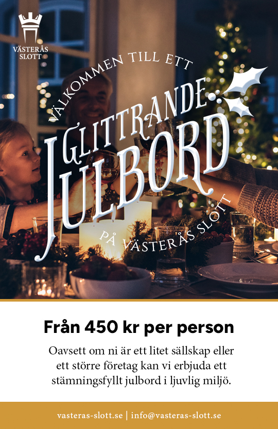 Julbord på Västerås Slott i Västerås