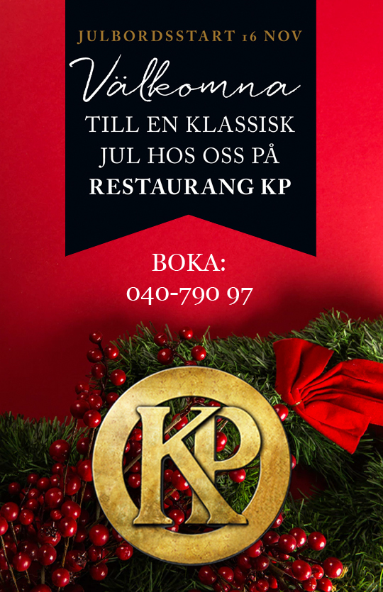 Boka julbord på Restaurang KP i Malmö Julbord på Restaurang KP i Malmö