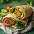 Falafel och hummus