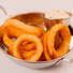 ONION RINGS WITH DIP
