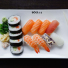 11. Stor Sushi. 13 bitar